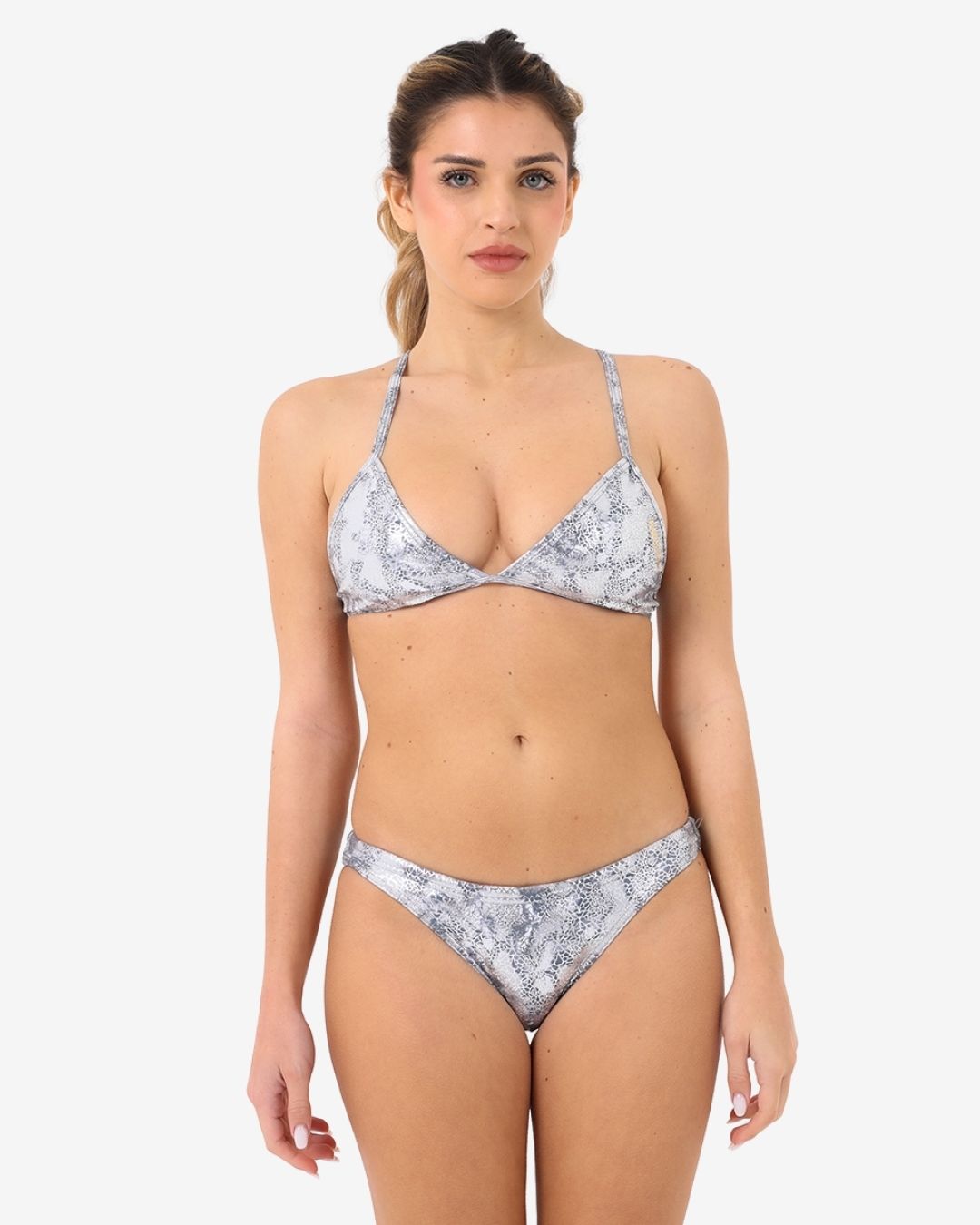 Costume Donna Bikini Triangolo mod. Silver Skin