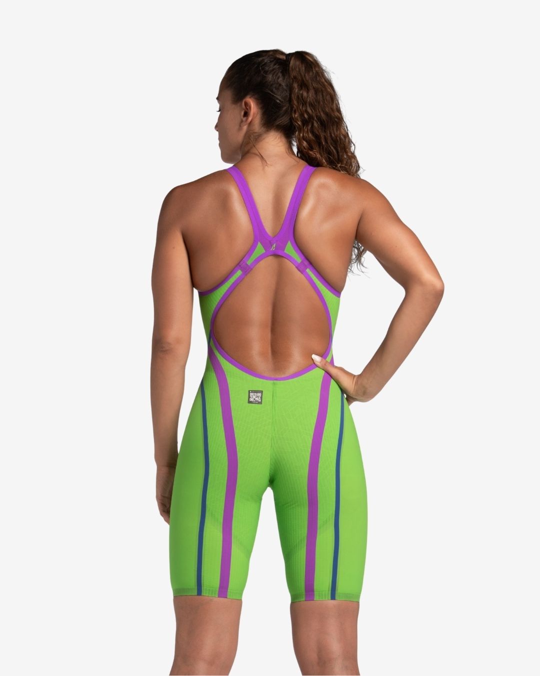 Costume Da Gara Arena Powerskin Primo OpenBack Emerald Boa