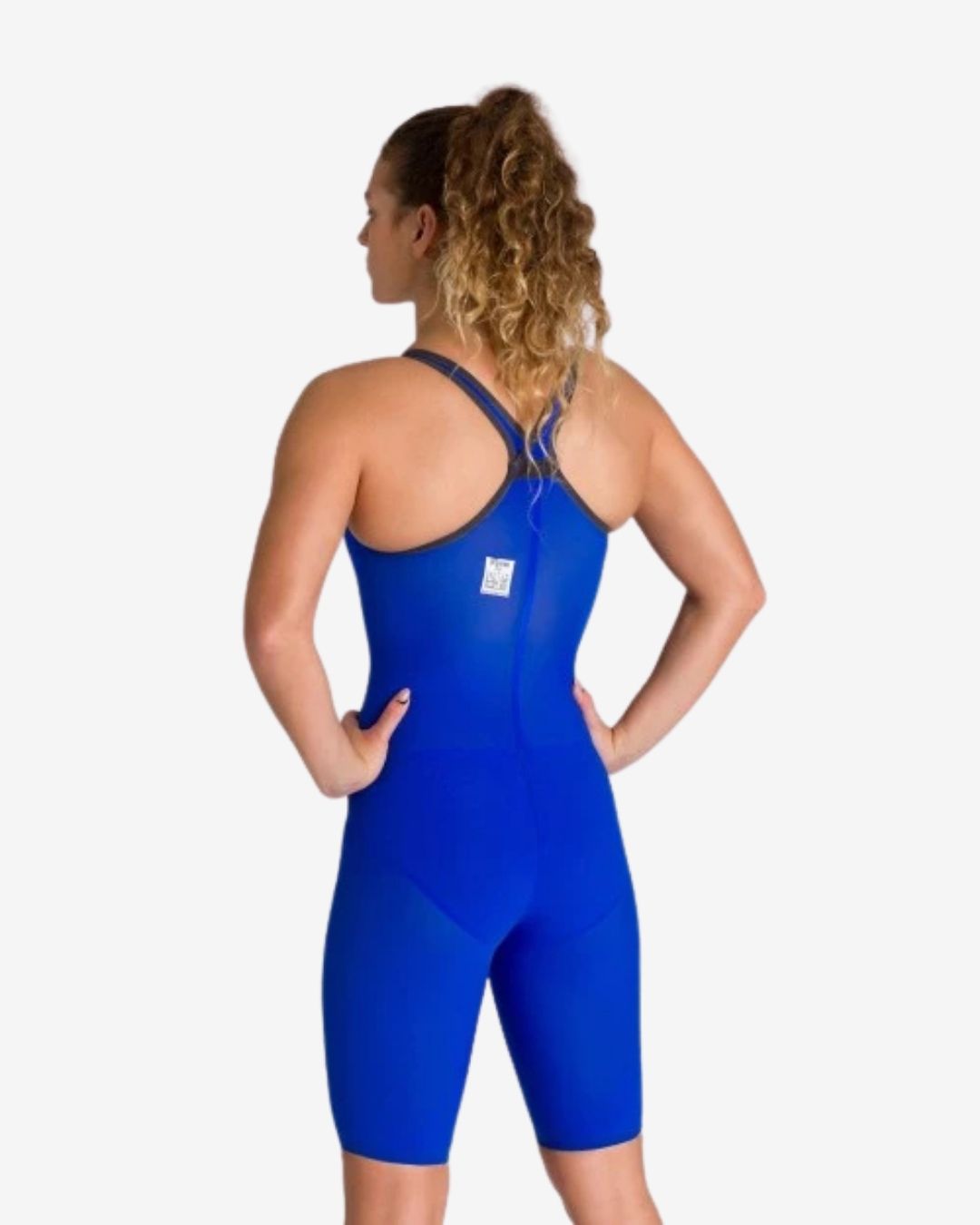 Costume Da Gara Arena Powerskin Carbon Air 2 Donna ClosedBack Electric Blue