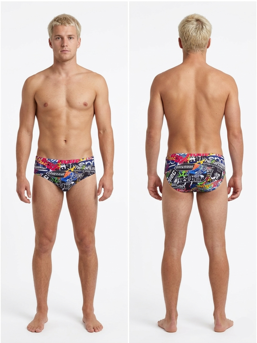 Costume Uomo Aquajoy mod. Stickers