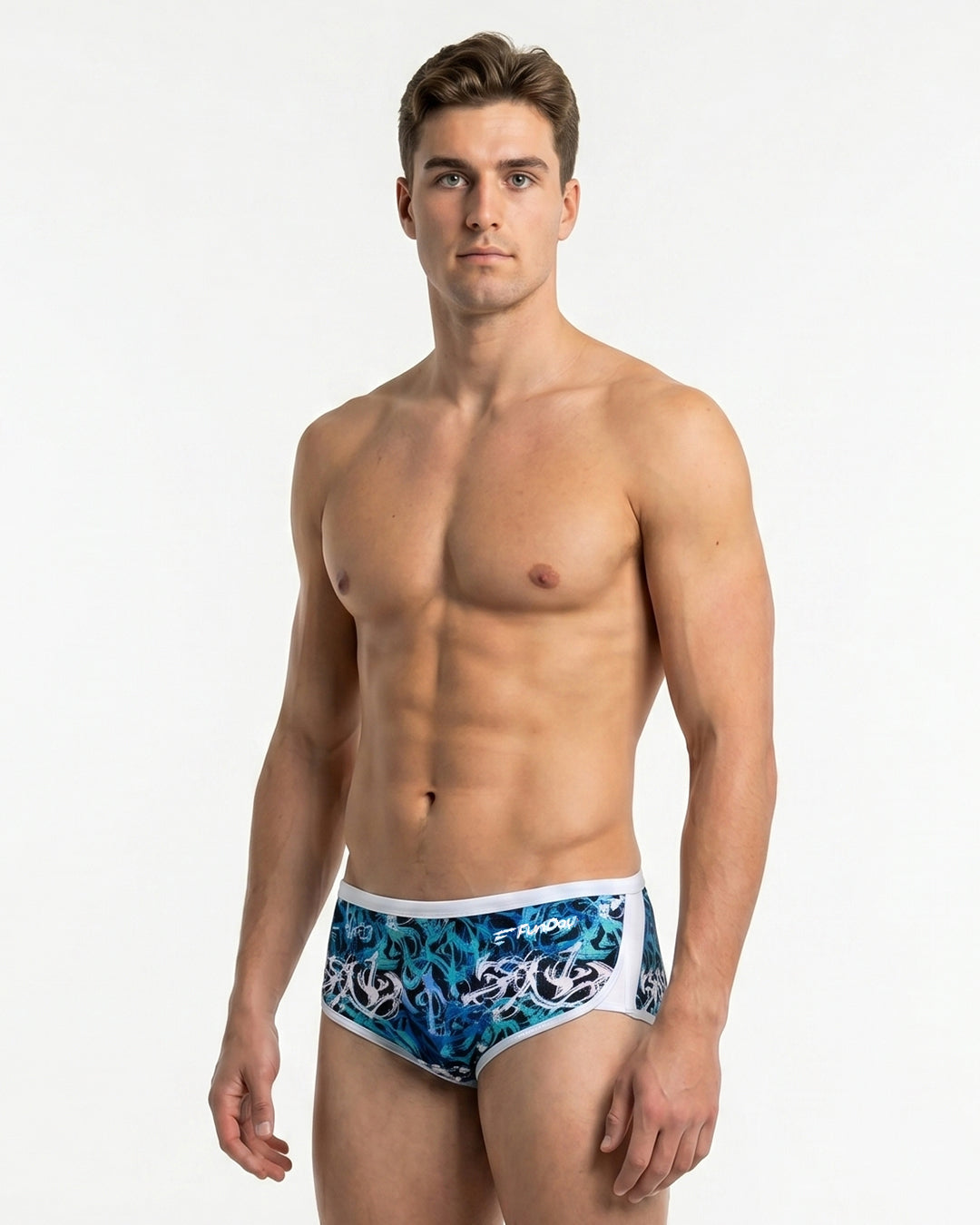 Costume Uomo Parigamba Funday mod. Onde Blu