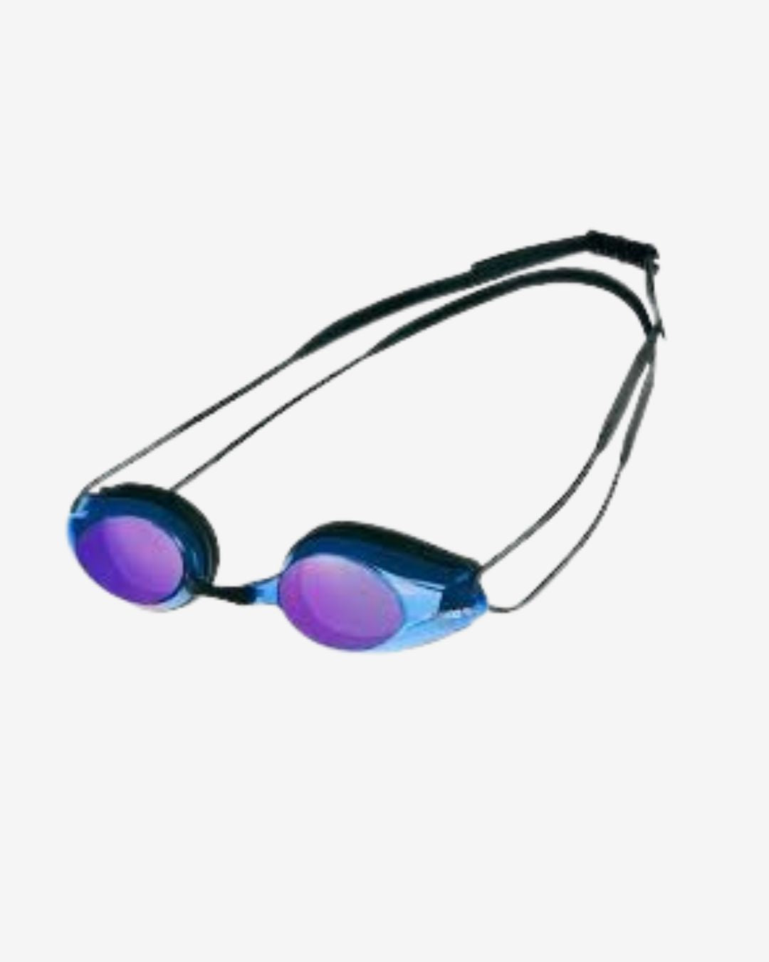 Occhialini Nuoto Specchiati Arena Tracks Mirror Black Black Blue