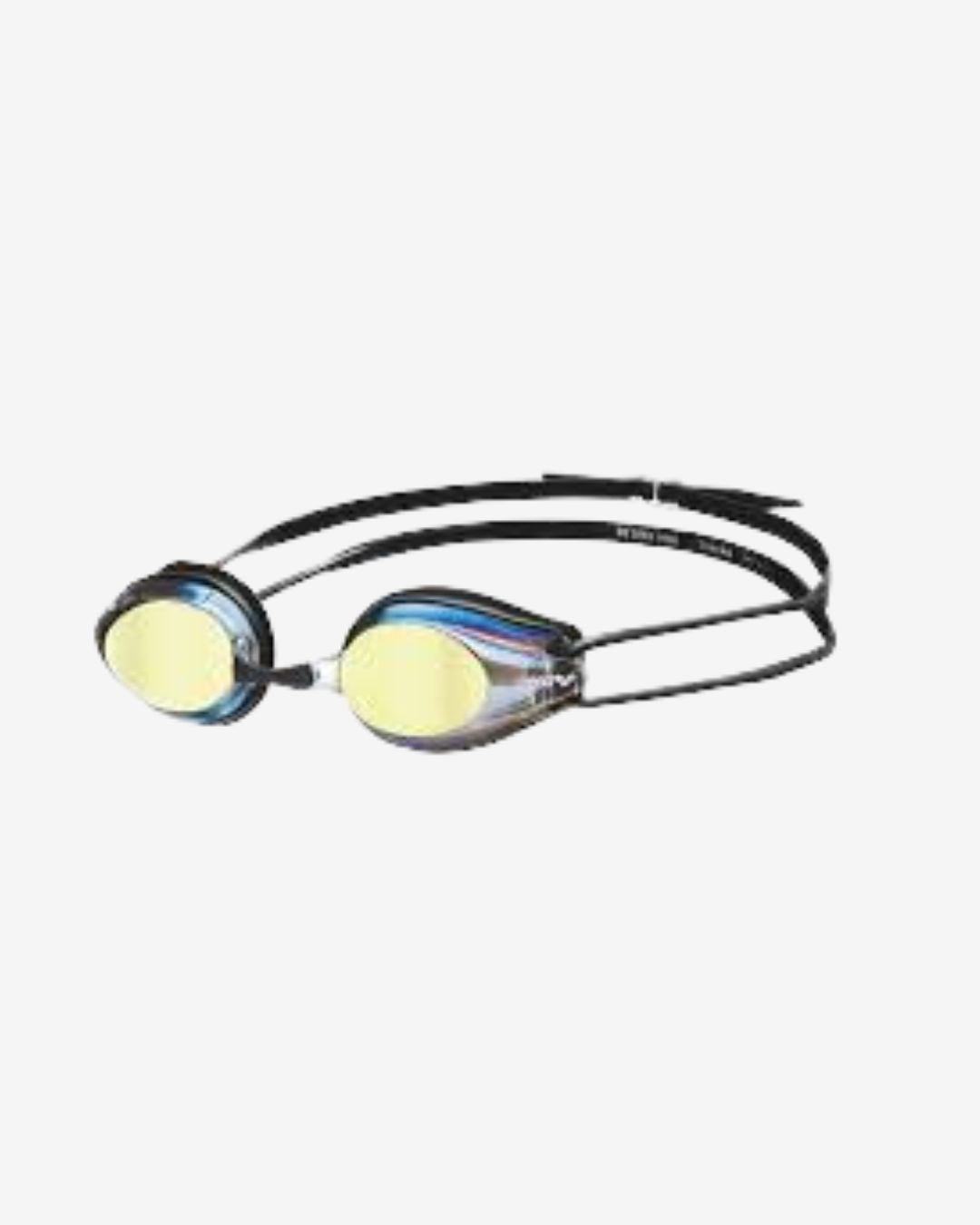 Occhialini Nuoto Specchiati Arena Tracks Mirror Gold Black