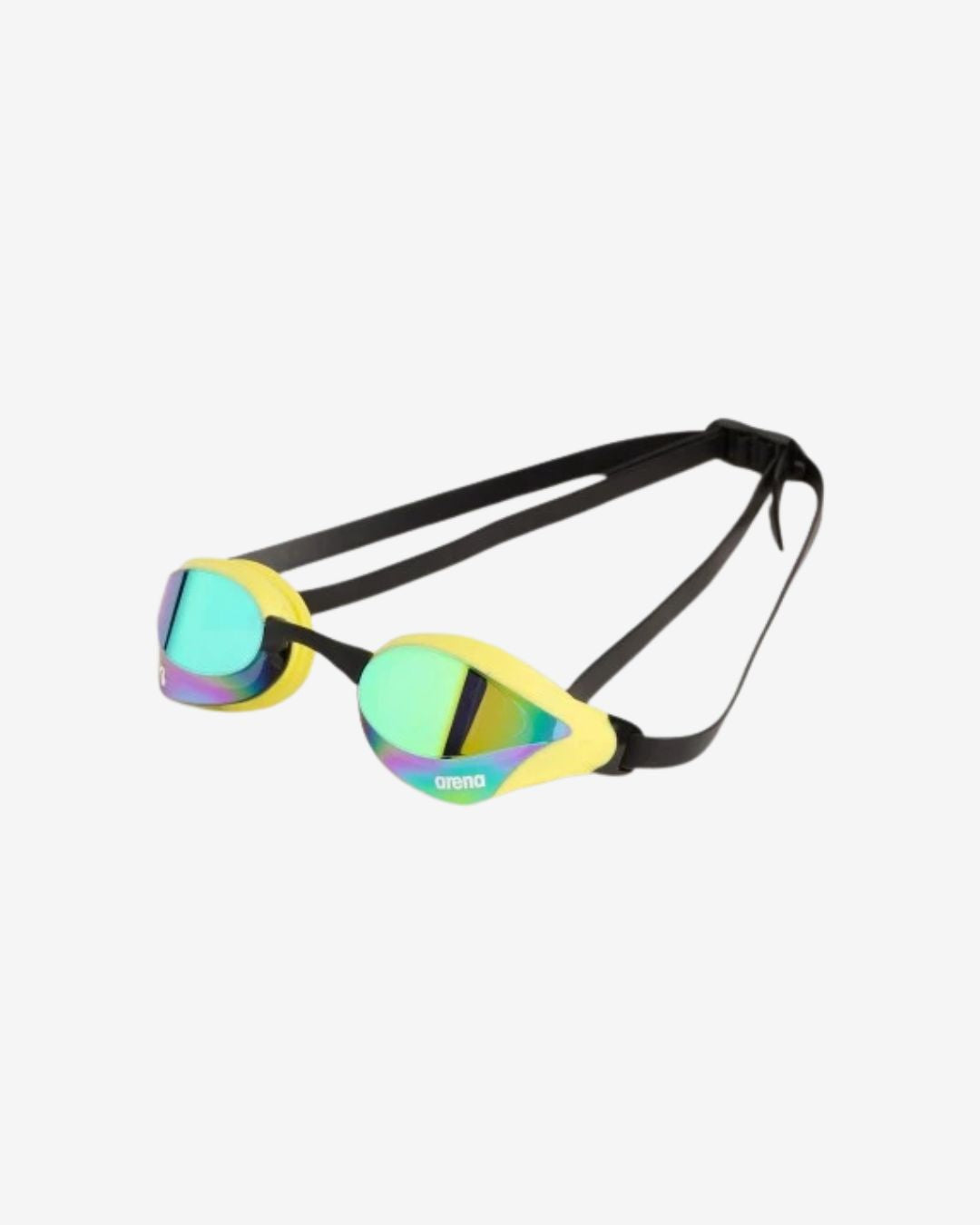 Occhialini Nuoto Specchiati Arena Cobra Core Swipe Mirror Emerald Cyber Lime