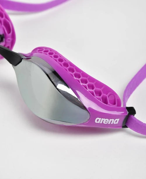 Occhialini Nuoto Specchiati Arena Air Speed Mirror Silver Purple