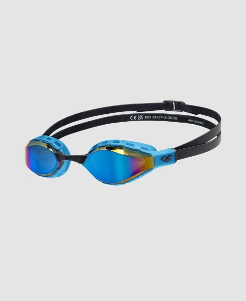 Occhialini Nuoto Specchiati Arena Air Sonic Mirror Emerald-Peacock