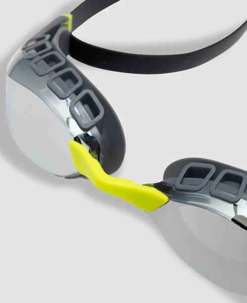 Occhialini Nuoto Specchiati Arena Air Sonic Mirror Silver Anthracite