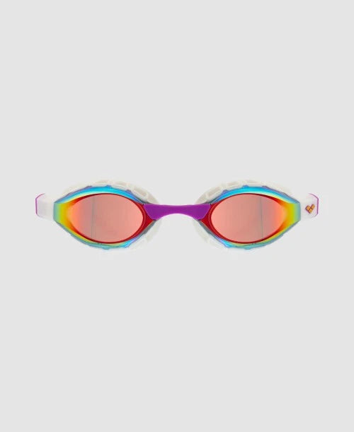 Occhialini Nuoto Specchiati Arena Air Sonic Mirror Gold-White