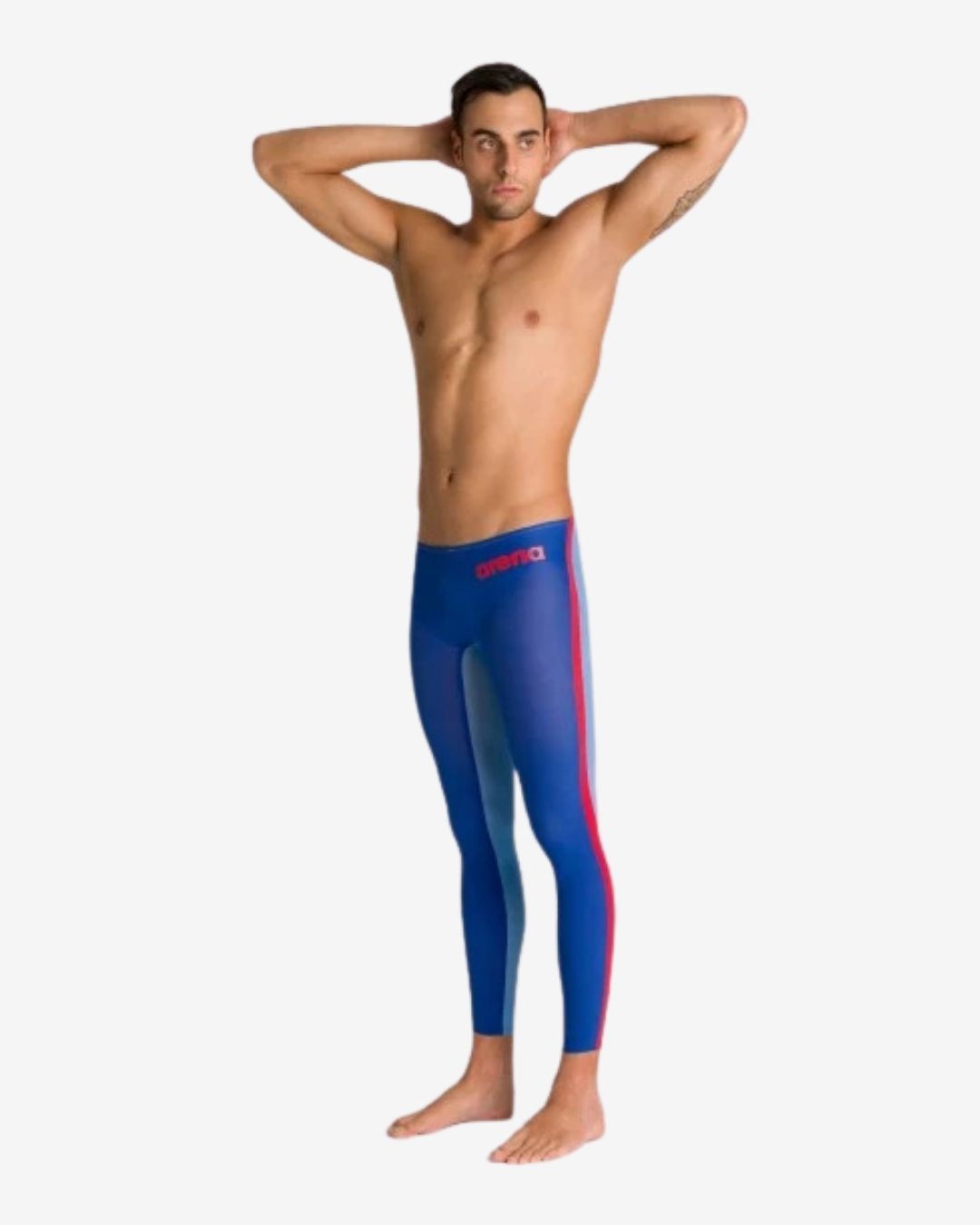 Costume Da Gara Arena Powerskin R-EVO+ Open Water Pants Uomo Ocean Blue