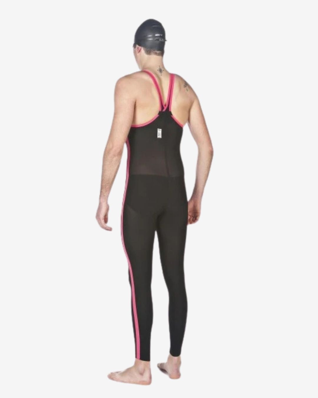 Costume Da Gara Arena Powerskin R-EVO+ Open Water Uomo Chiuso Dietro Black