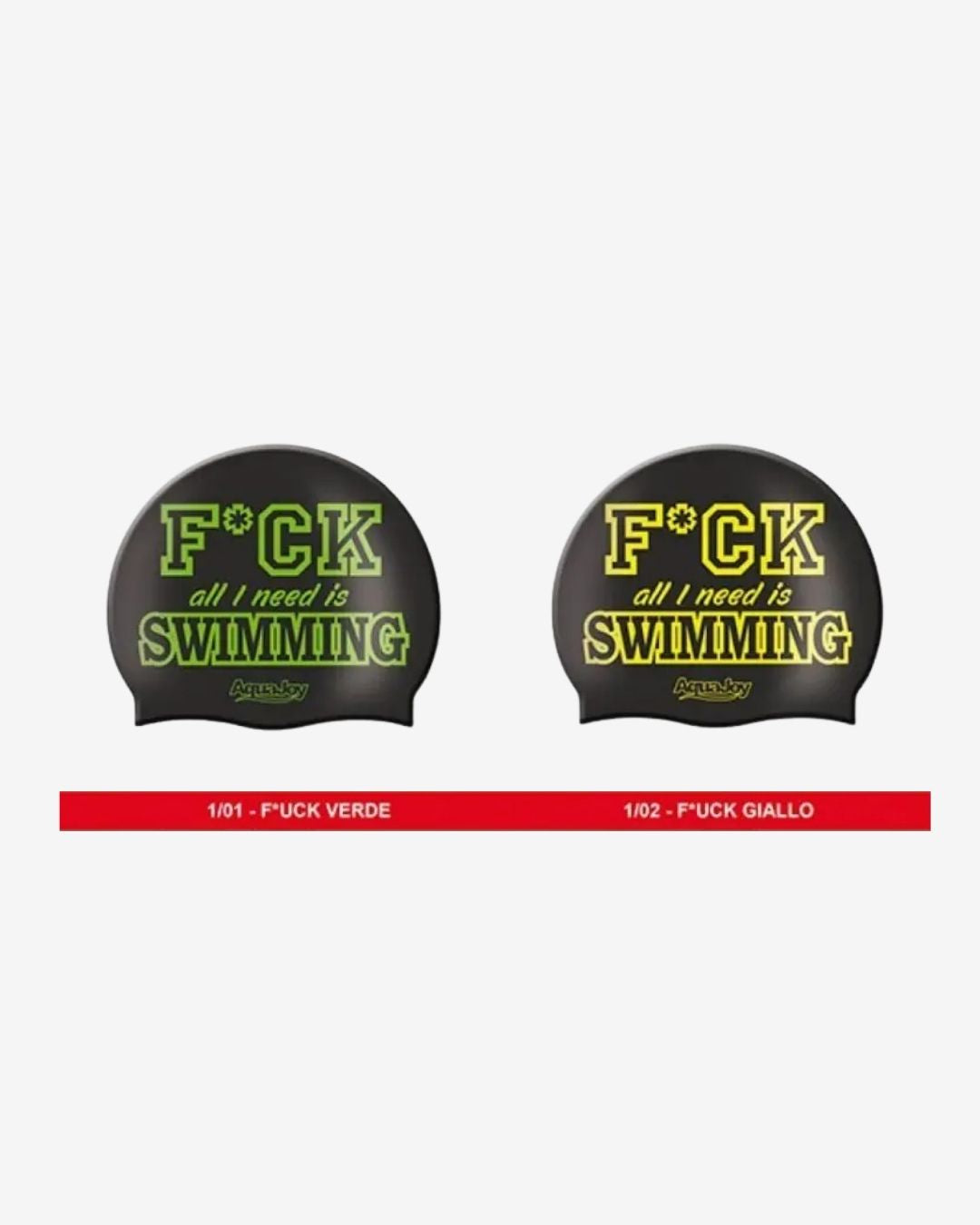 Cuffia Aquajoy Fantasia mod. Fuck Swimming