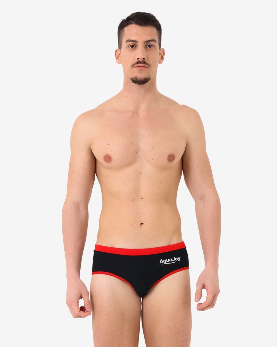 Costume Uomo Slip mod. Nero/Rosso