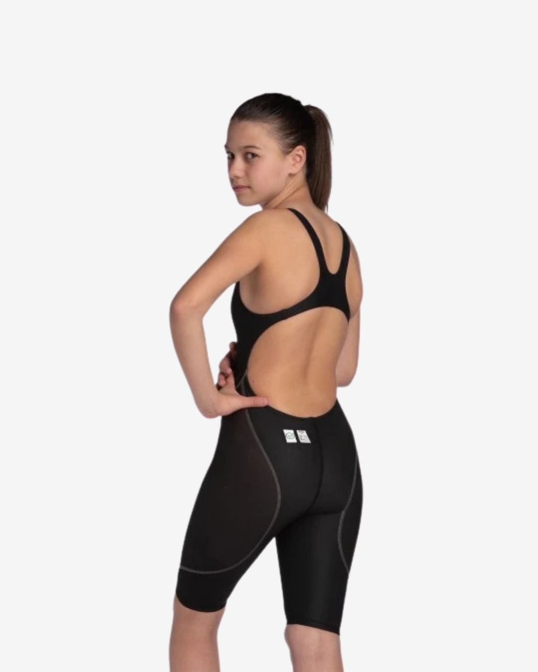 Costume Da Gara Arena Powerskin ST Next Junior OpenBack Ragazza Black