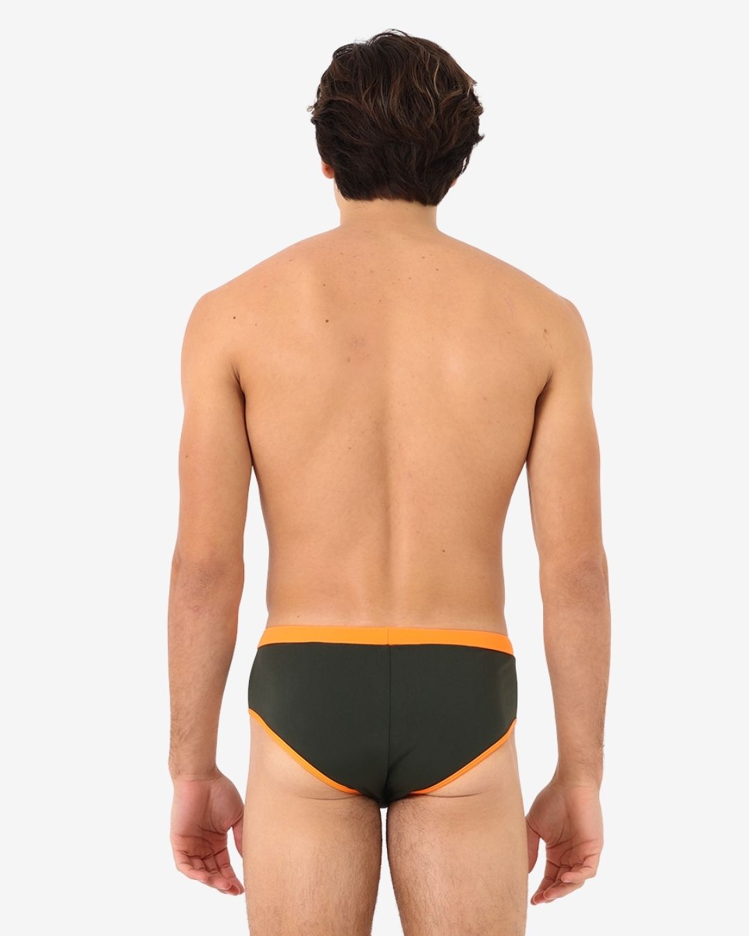 Costume Uomo Slip mod. Army/Arancione