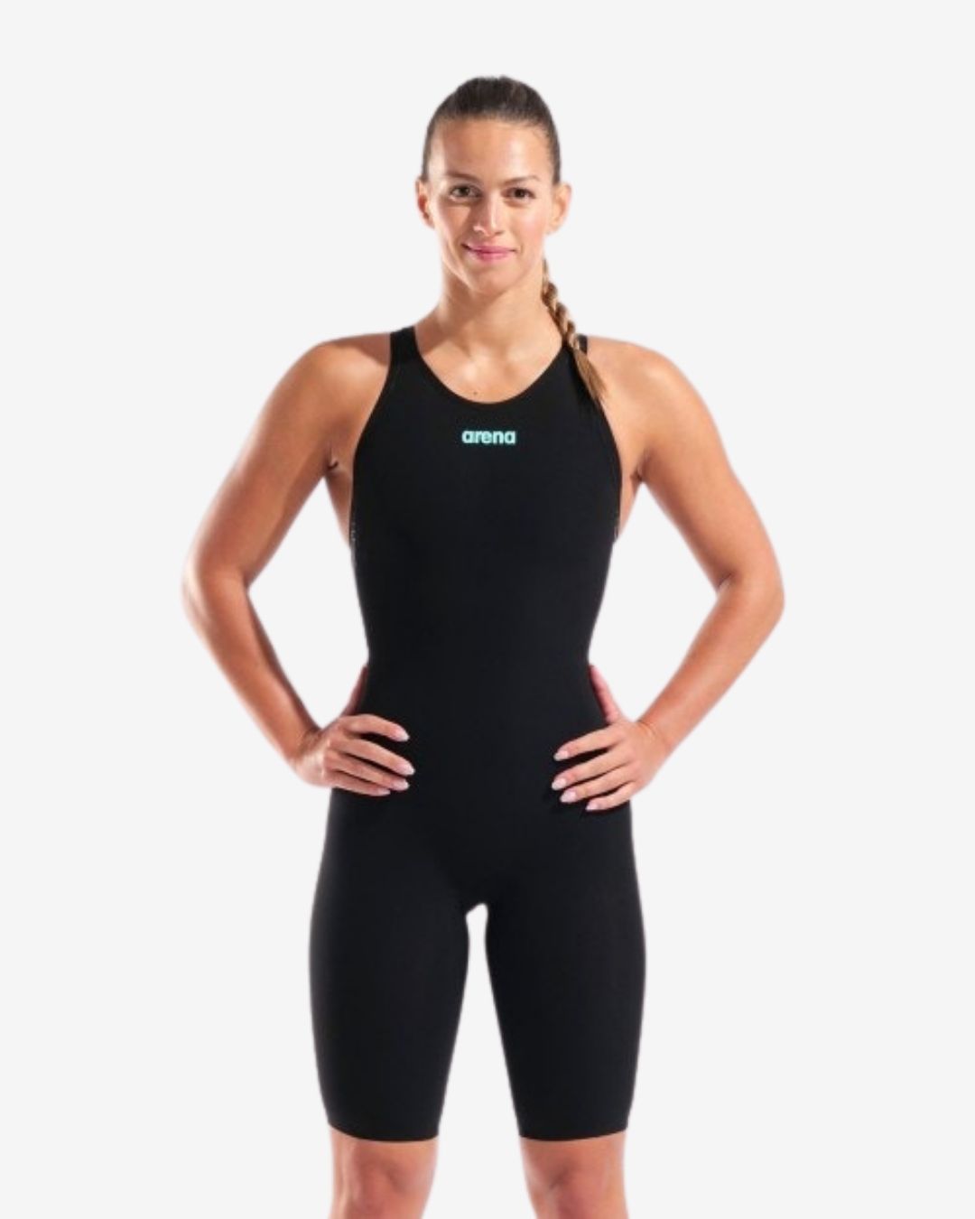 Costume Da Gara Arena Powerskin Veloce ClosedBack Nero