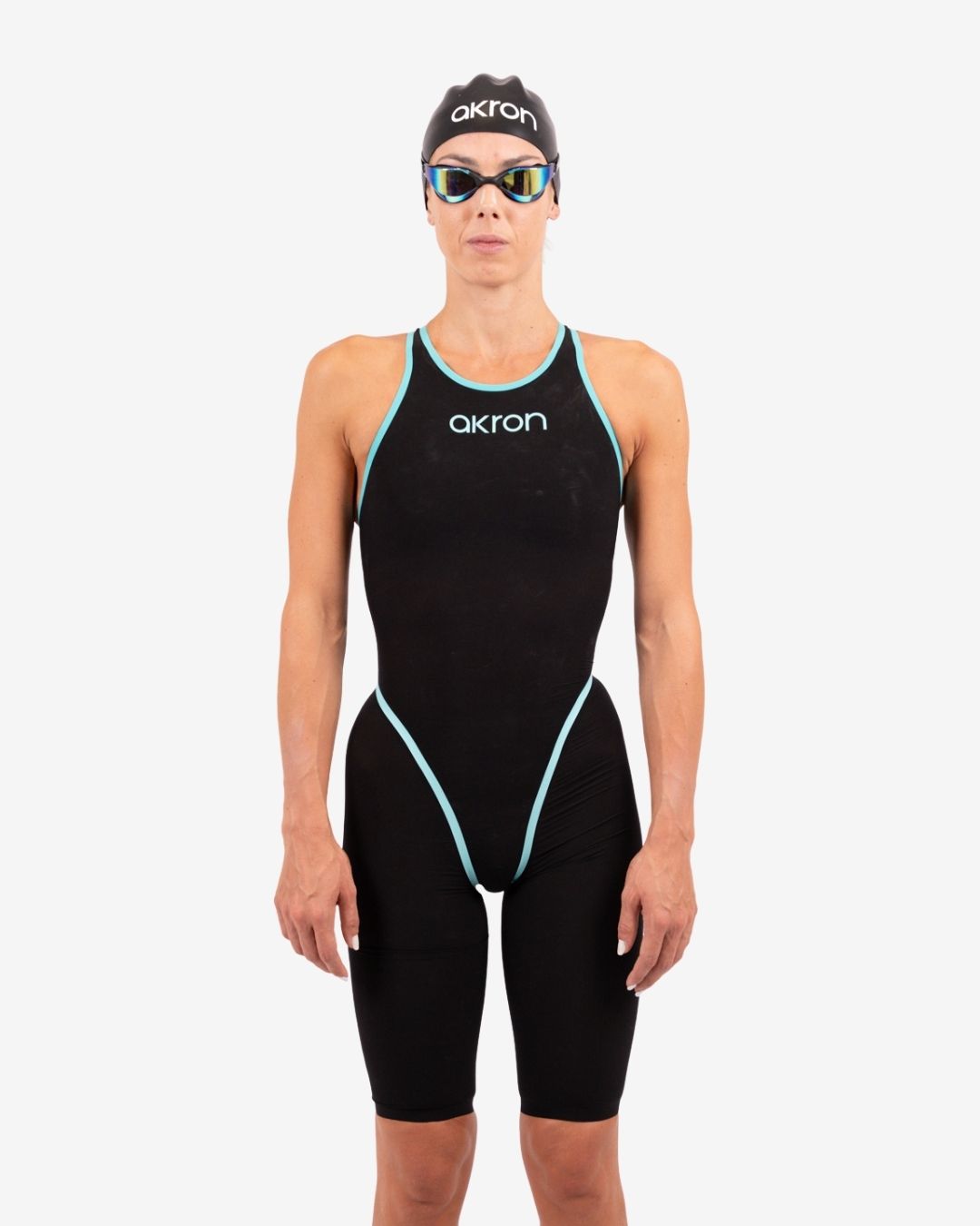 Costume Da Gara Donna Akron Ultraskin ClosedBack Black-Tiffany
