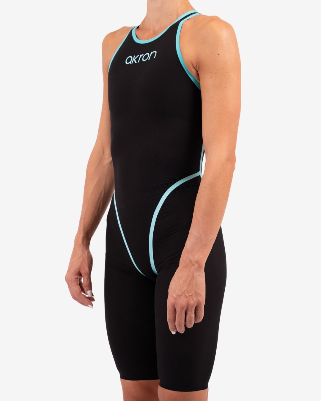 Costume Da Gara Donna Akron Ultraskin ClosedBack Black-Tiffany