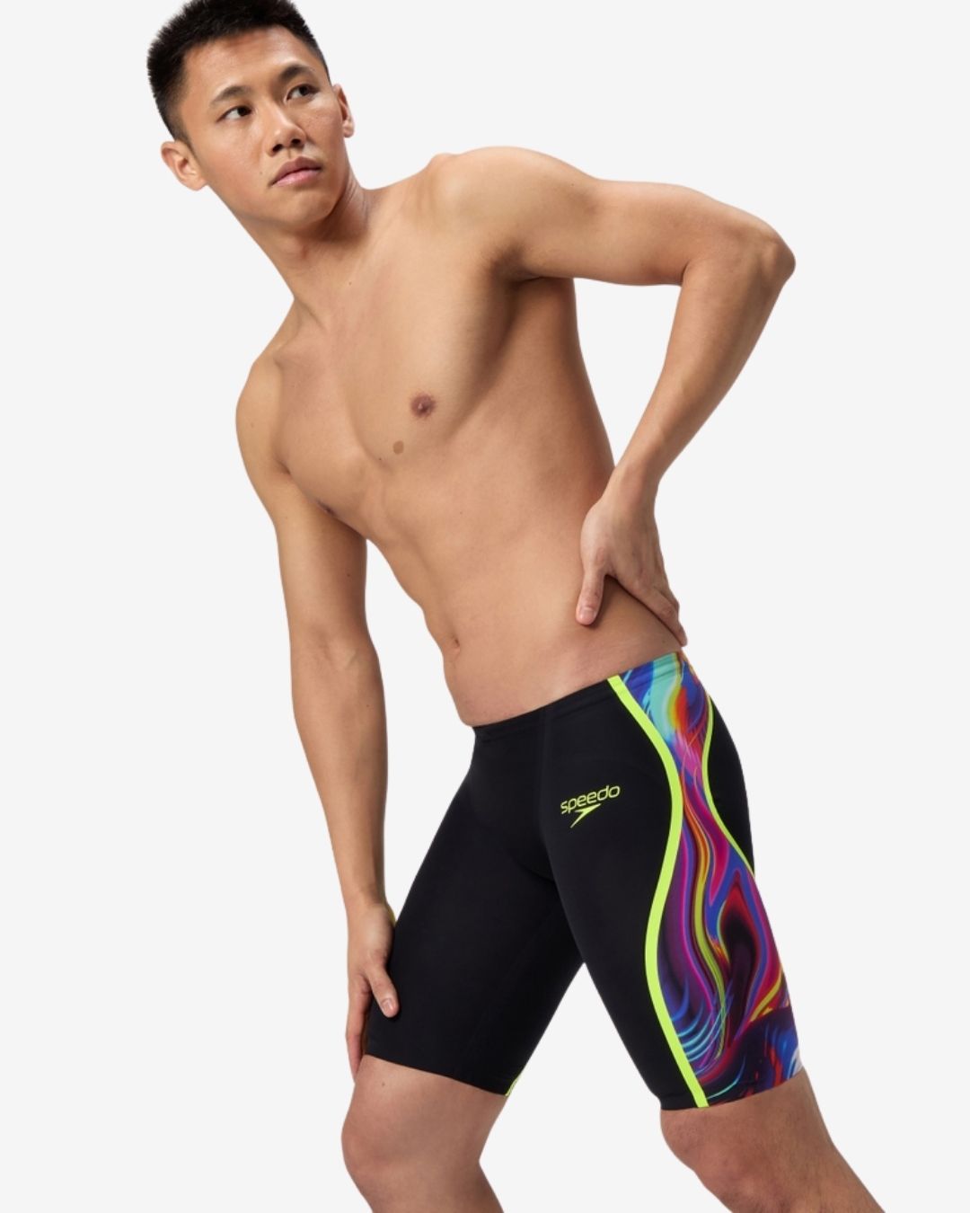 Costume Da Gara Speedo Fastskin LZR Pure Intent 2.0 Uomo Jammer Black/Blur/Yellow