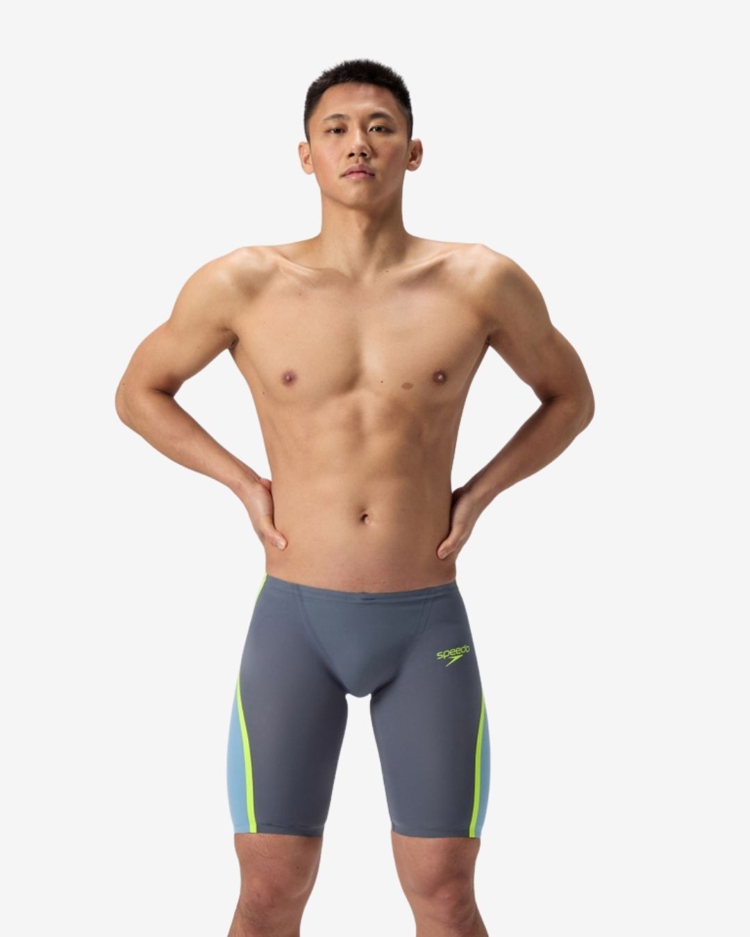 Costume Da Gara Speedo Fastskin LZR Pure Intent 2.0 Uomo Jammer Grey/Blue/Yellow