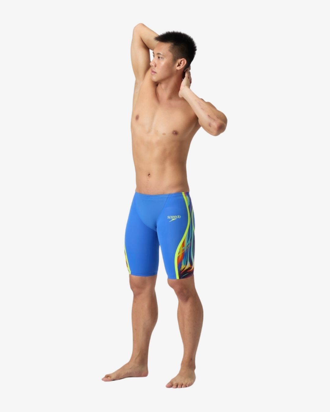 Costume Da Gara Speedo Fastskin LZR Pure Intent 2.0 Uomo Jammer Molten Blur/Cobalt Pop