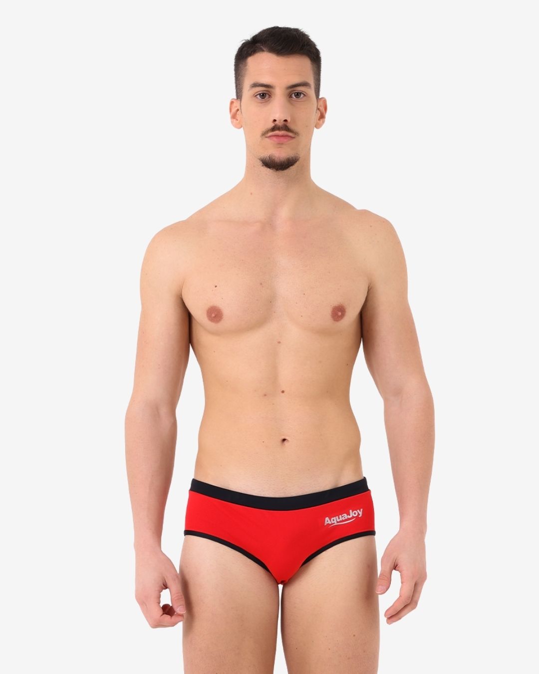 Costume Uomo Slip mod. Rosso/Nero