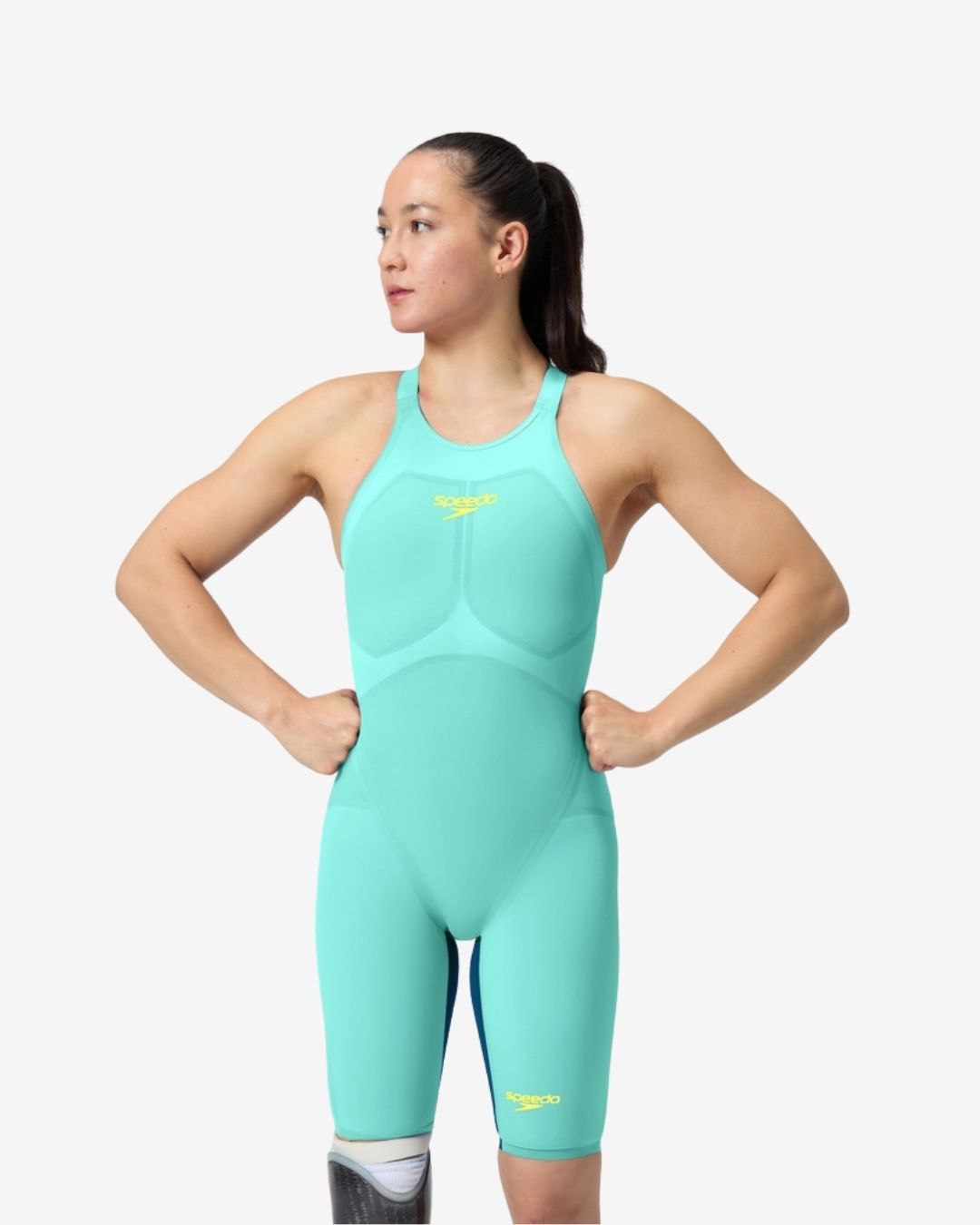 Costume Da Gara Donna Speedo Fastskin LZR Pure Valor 2.0 ClosedBack Artic Glass