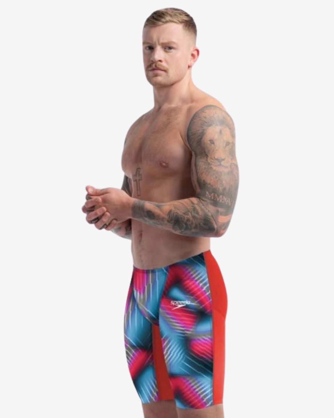 Costume Da Gara Speedo Fastskin LZR Pure Valor 2.0 Uomo Jammer Flame Red