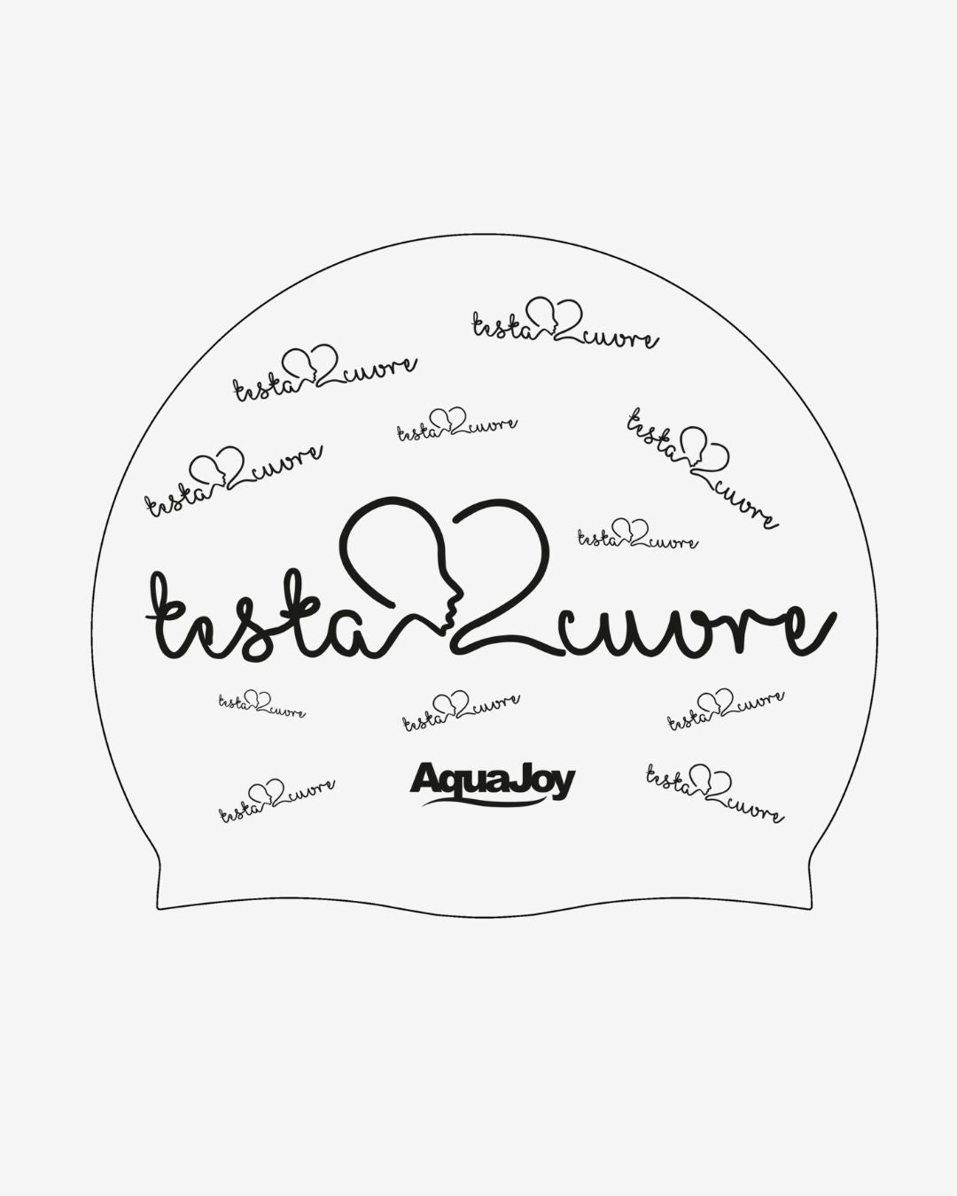 Cuffia Aquajoy Fantasia mod. Testa e Cuore