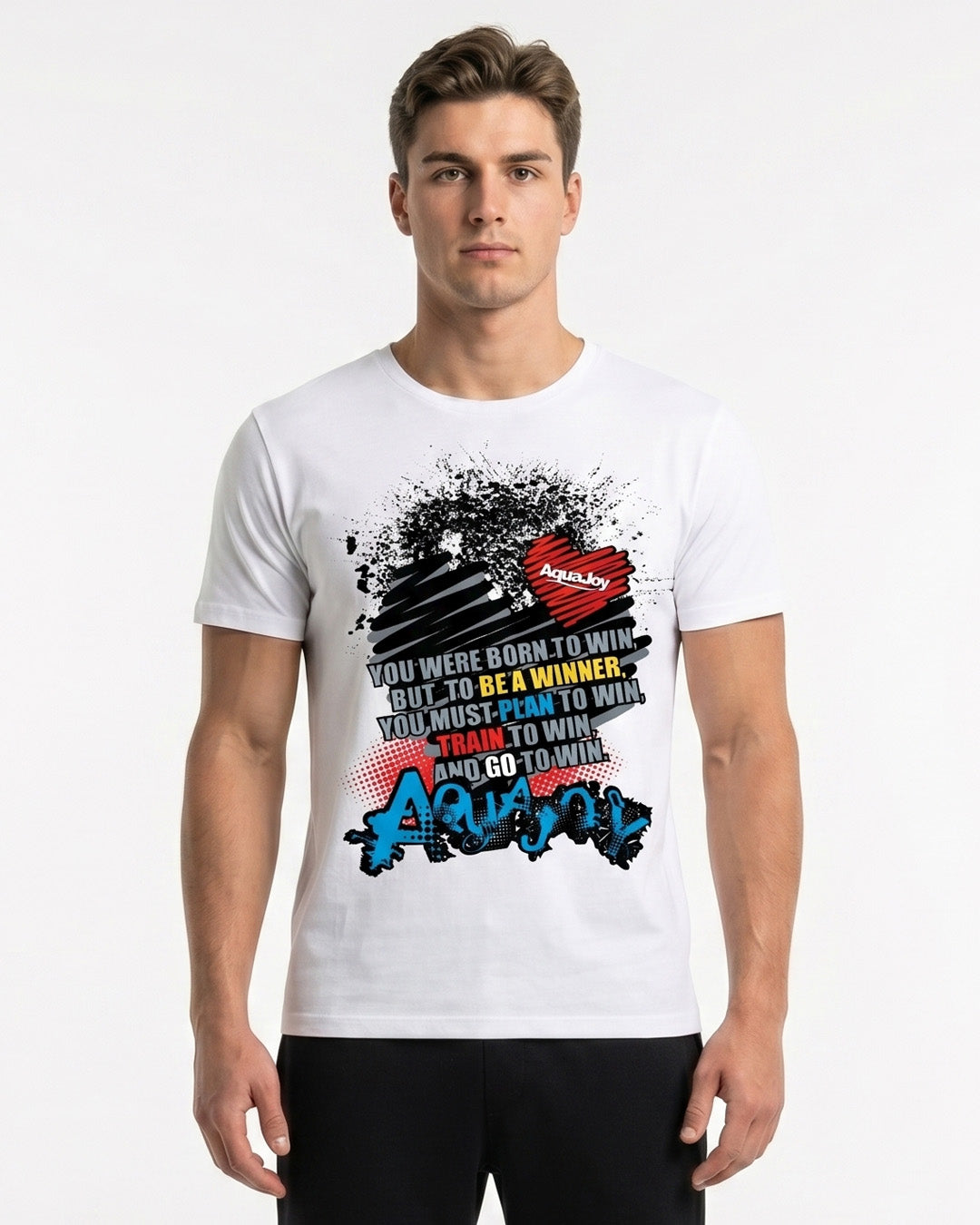T-Shirt Aquajoy mod. Be a Winner