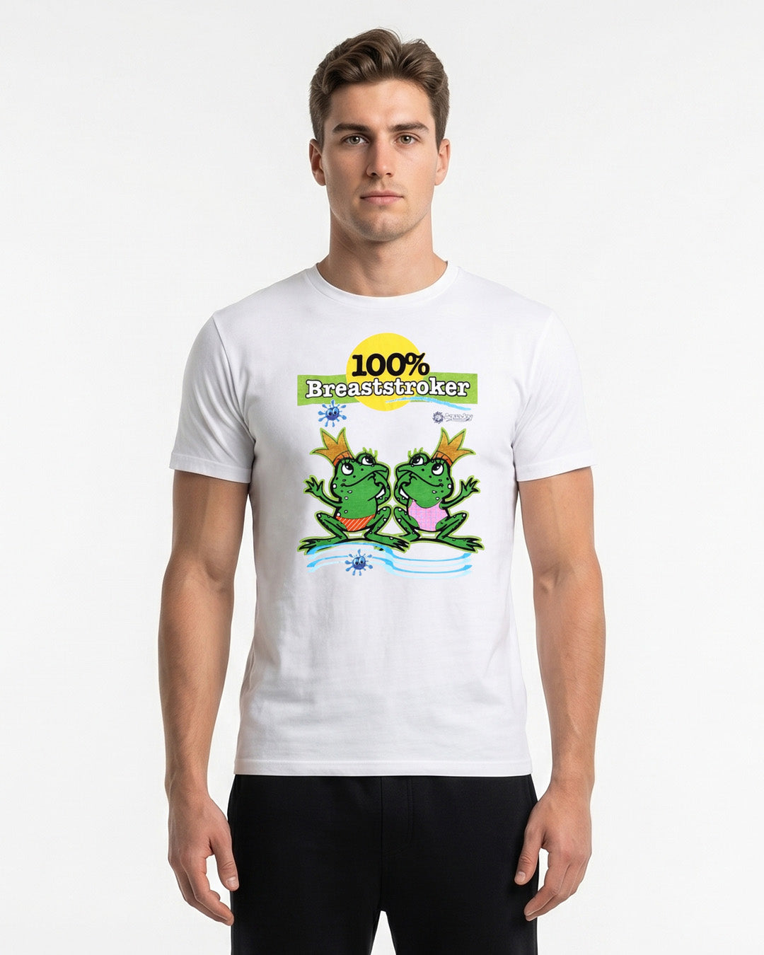 T-Shirt Aquajoy mod. Breastroke White