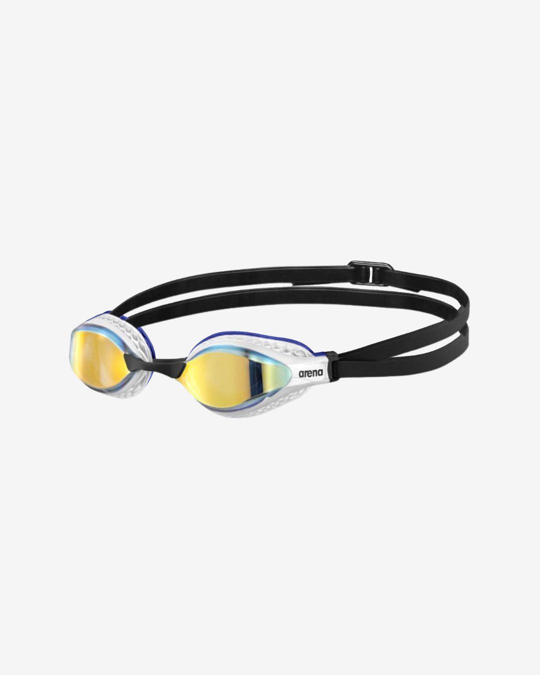 Occhialini Nuoto Specchiati Arena Air Speed Mirror Yellow Copper White