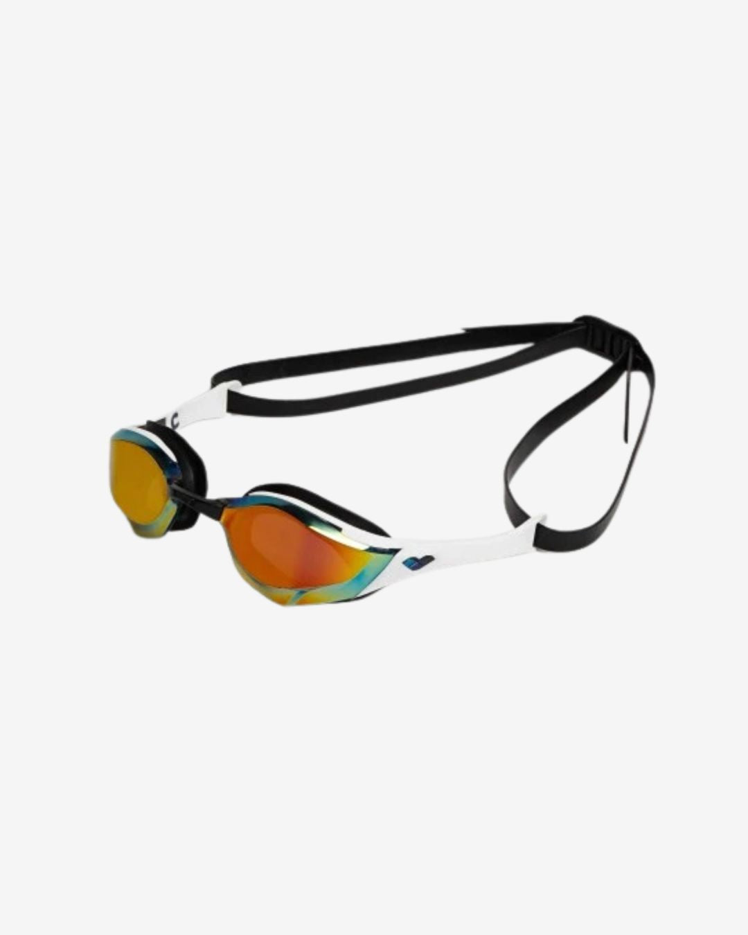 Occhialini Nuoto Specchiati Arena Cobra Edge Swipe Mirror Gold white