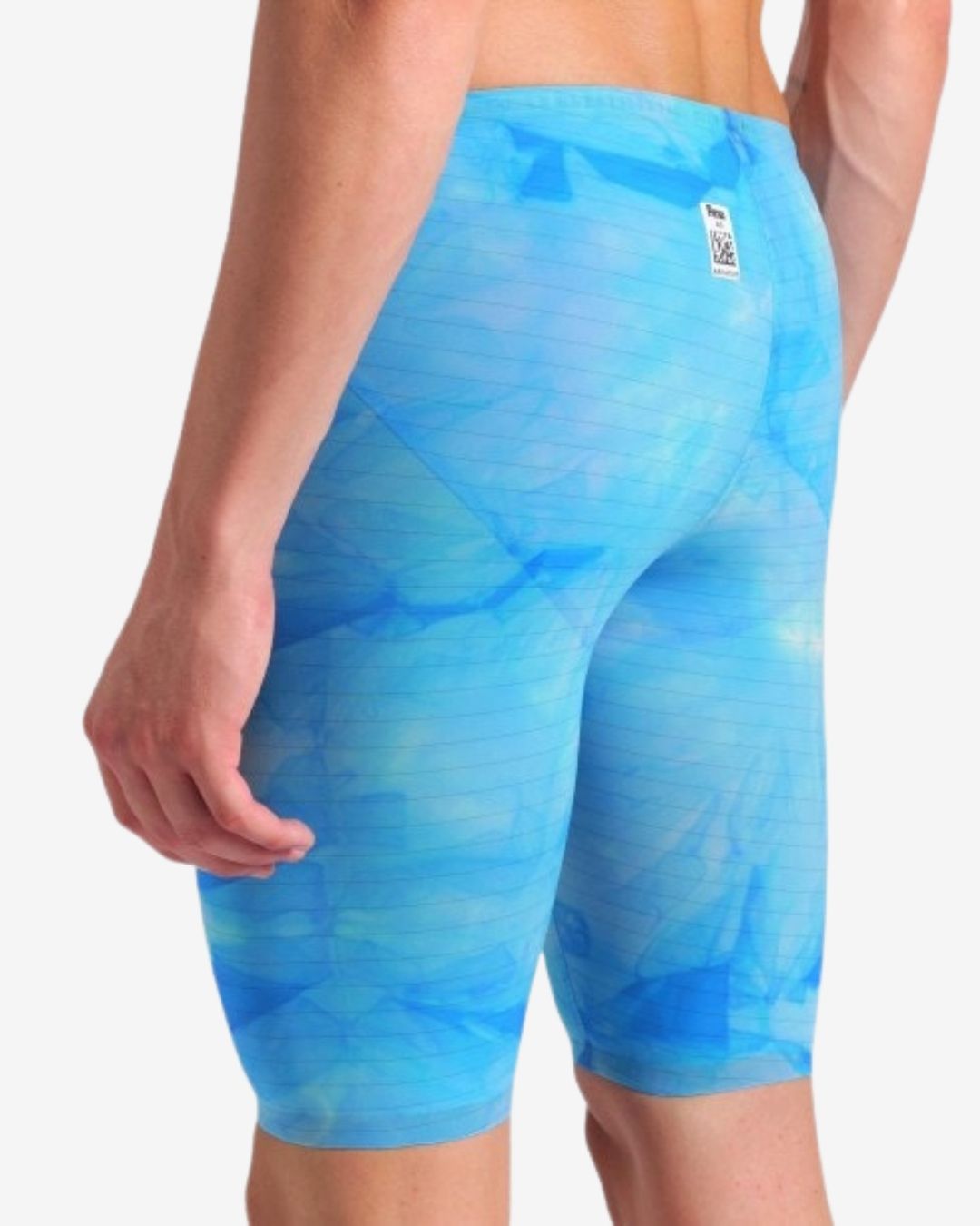 Costume Da Gara Arena Powerskin Carbon Air 2 Tie-Dye Jammer Uomo Cobalt