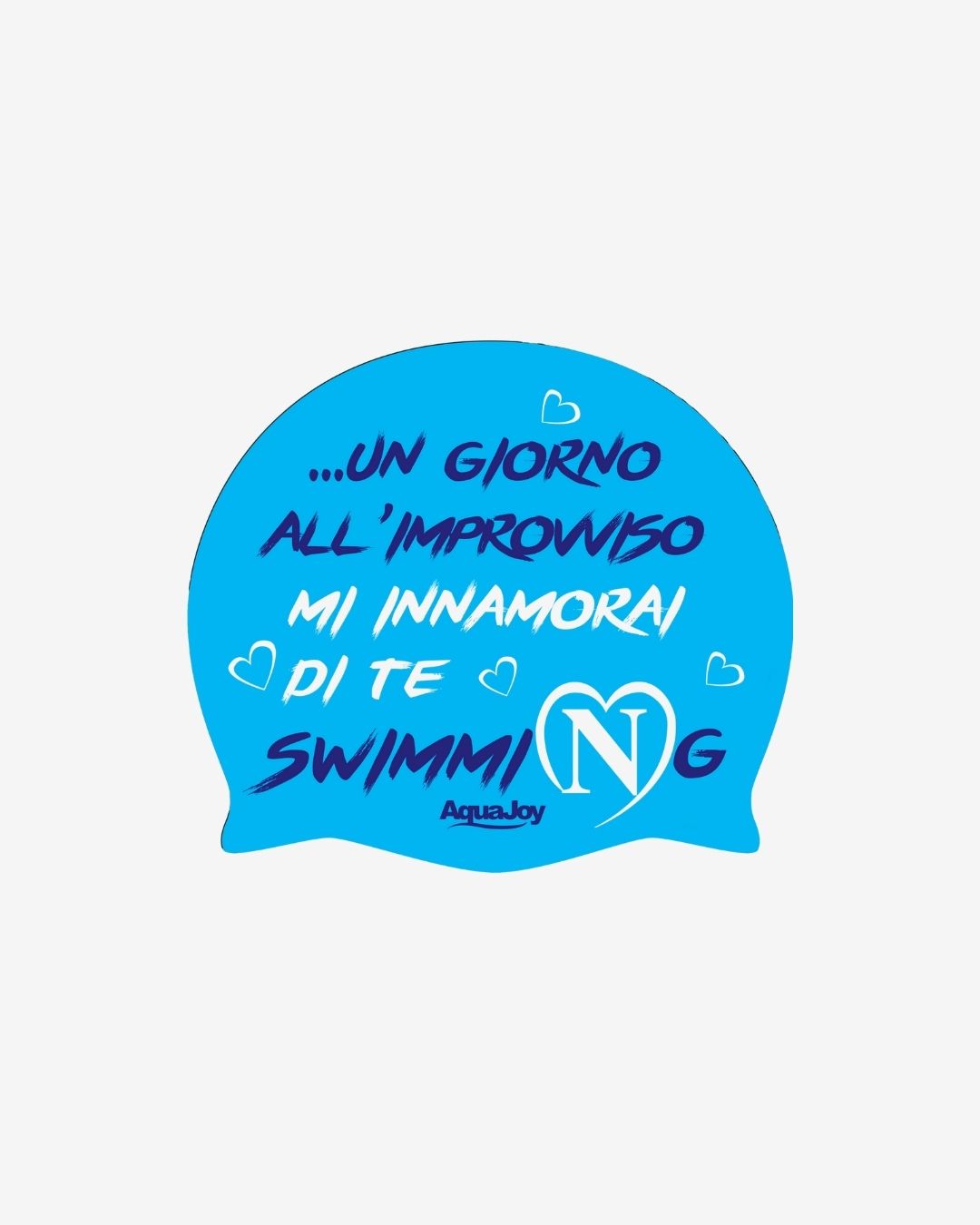 Cuffia Aquajoy Fantasia mod. Napoli Un giorno all'Improvviso