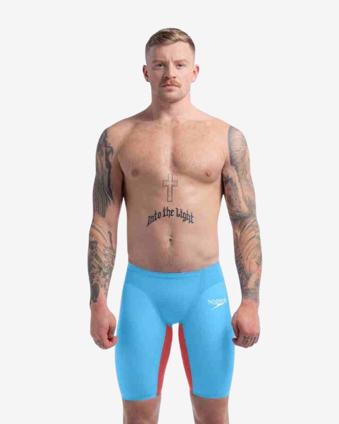 Costume Da Gara Speedo Fastskin LZR Pure Valor 2.0 Uomo Jammer Picton Blue/Flame Red