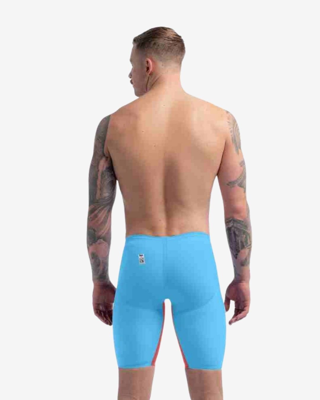 Costume Da Gara Speedo Fastskin LZR Pure Valor 2.0 Uomo Jammer Picton Blue/Flame Red
