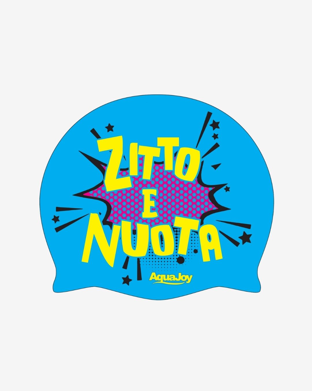 Cuffia Aquajoy Fantasia mod. Zitto e Nuota