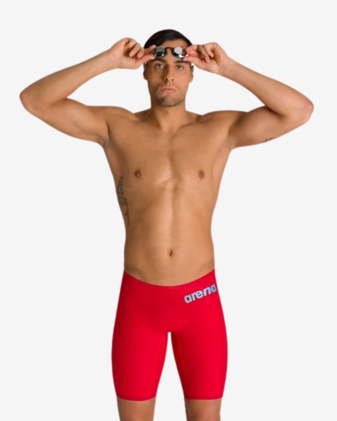 Costume Da Gara Arena Powerskin Carbon Air 2 Jammer Uomo Red