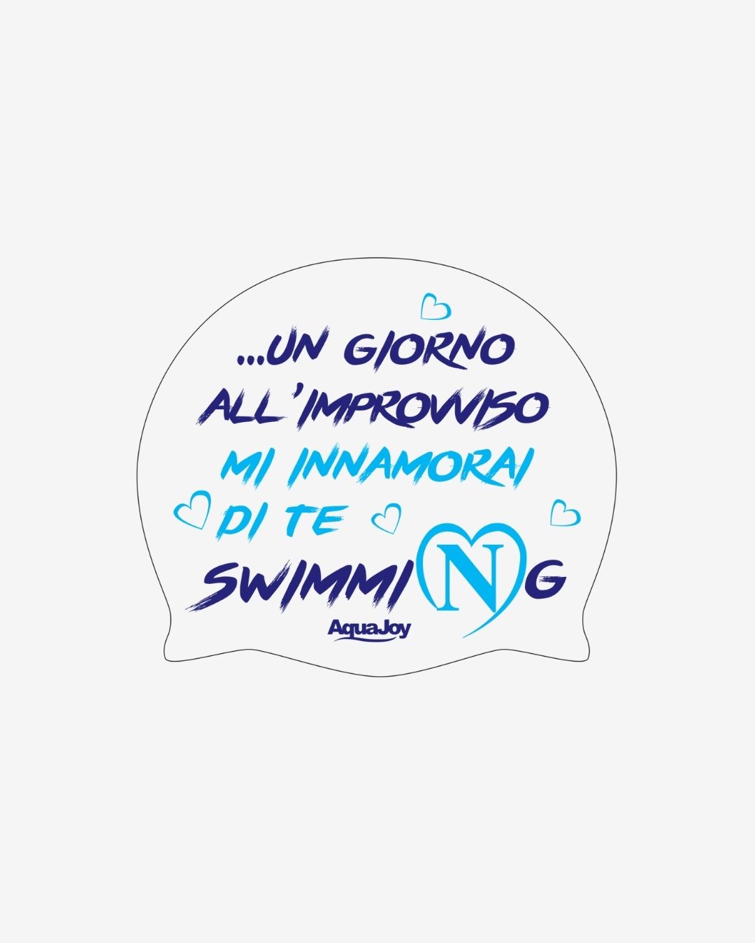 Cuffia Aquajoy Fantasia mod. Napoli Un giorno all'Improvviso