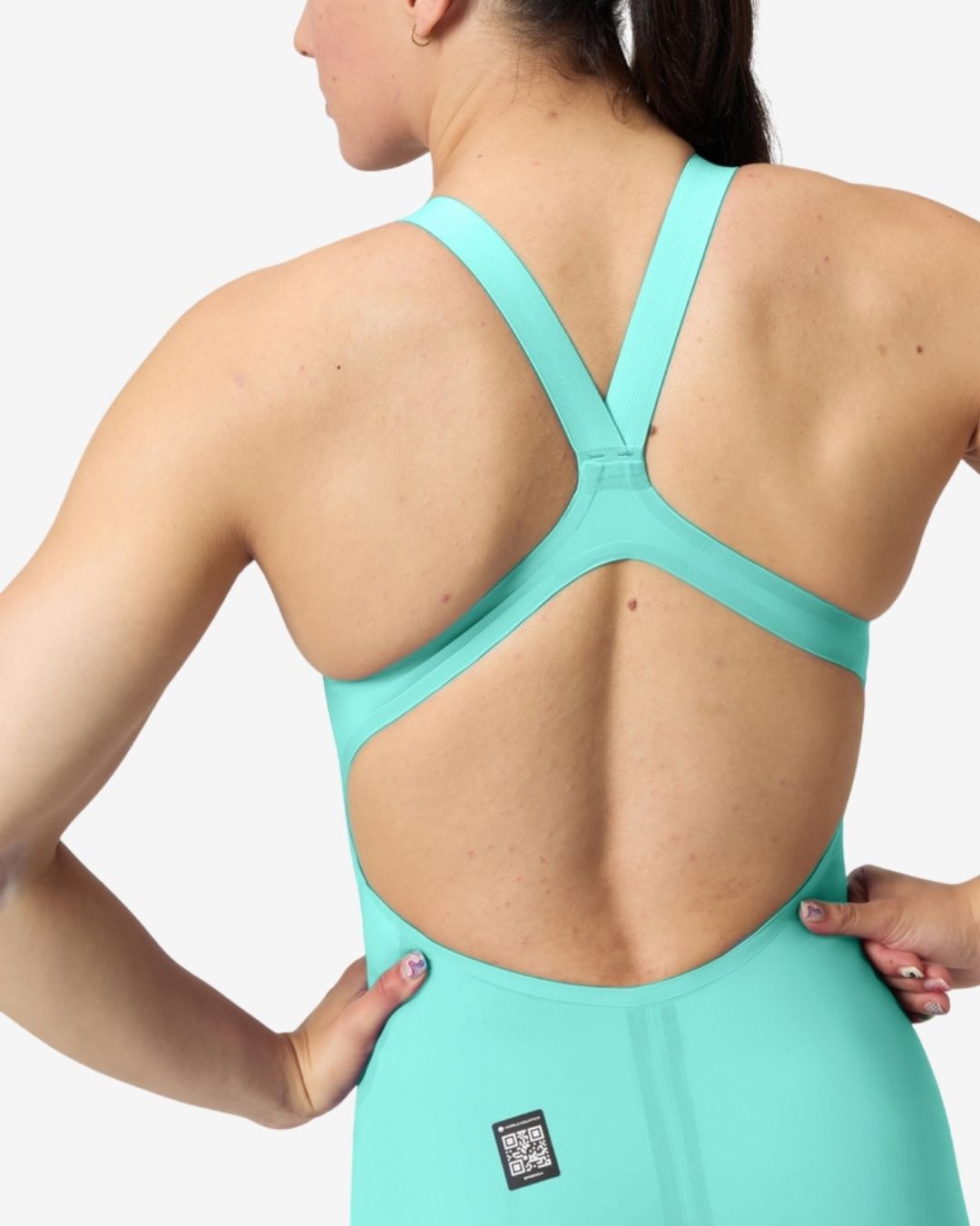 Costume Da Gara Donna Speedo Fastskin LZR Pure Valor 2.0 OpenBack Artic Glass