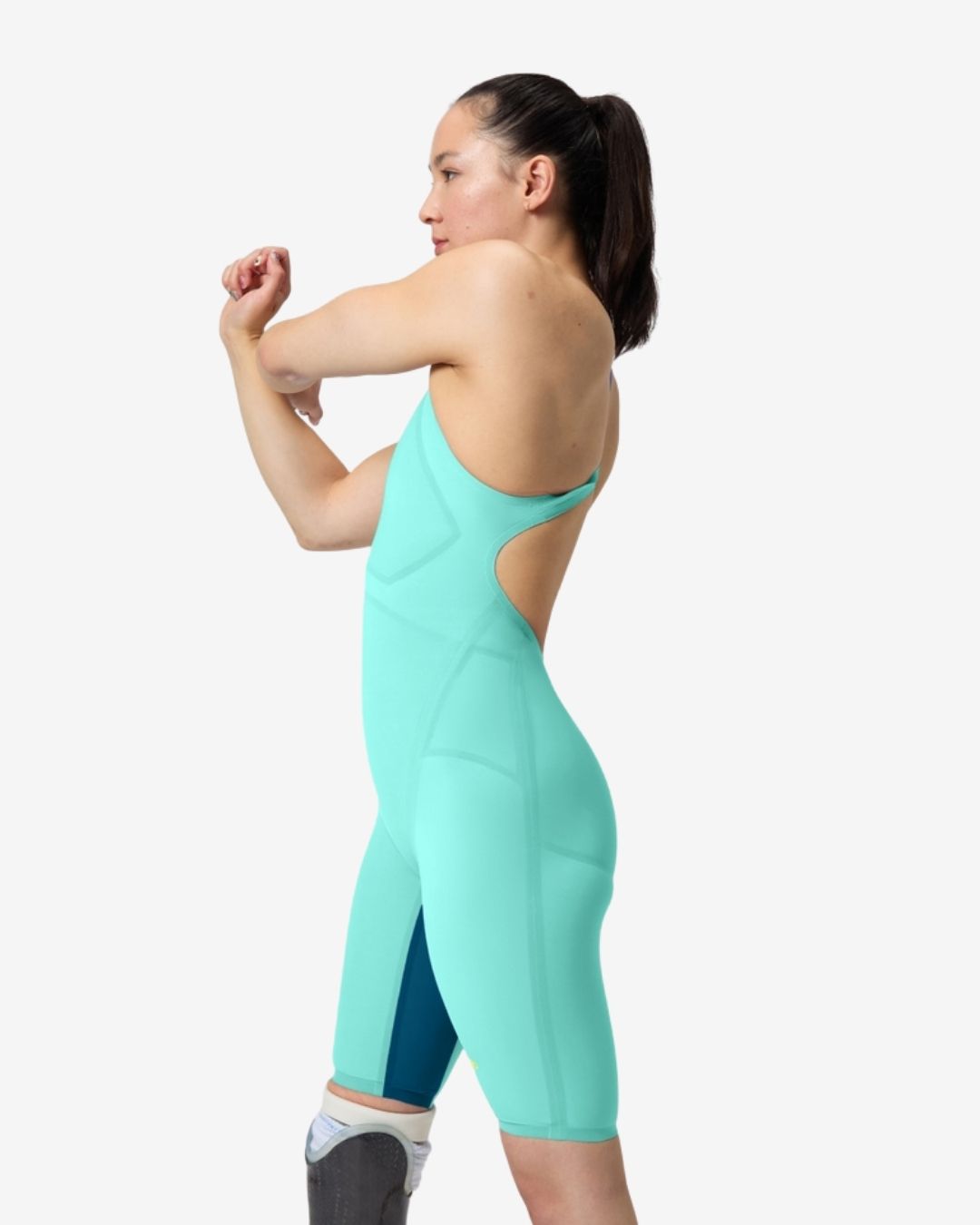Costume Da Gara Donna Speedo Fastskin LZR Pure Valor 2.0 OpenBack Artic Glass