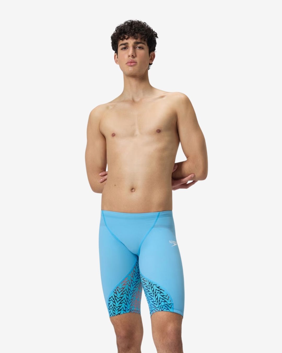Costume Da Gara Uomo Speedo Fastskin LZR Ignite Jammer Picton Blue/Red