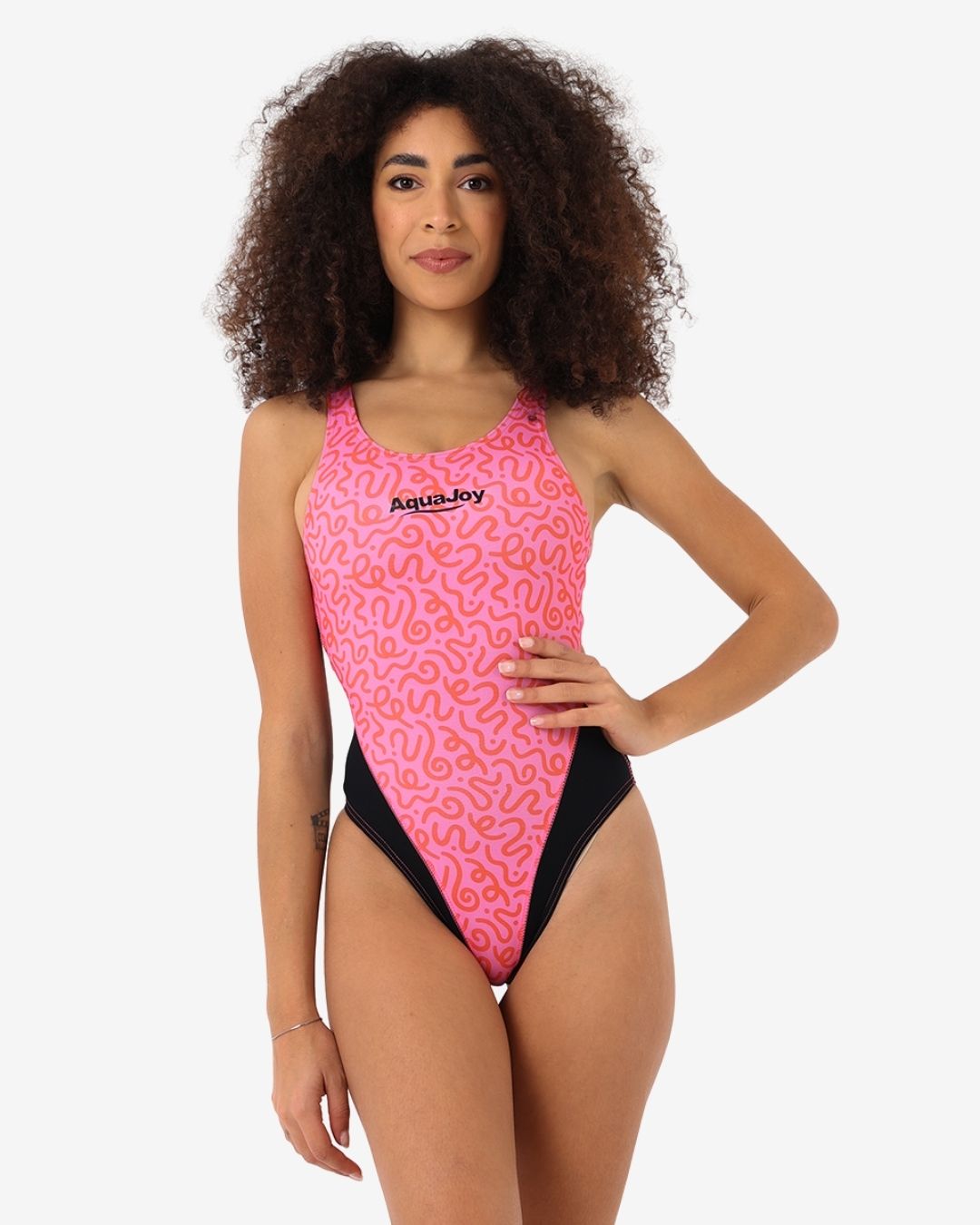 Costume Donna Olimpionico Bicolore mod. Ghiri Gori Rosa