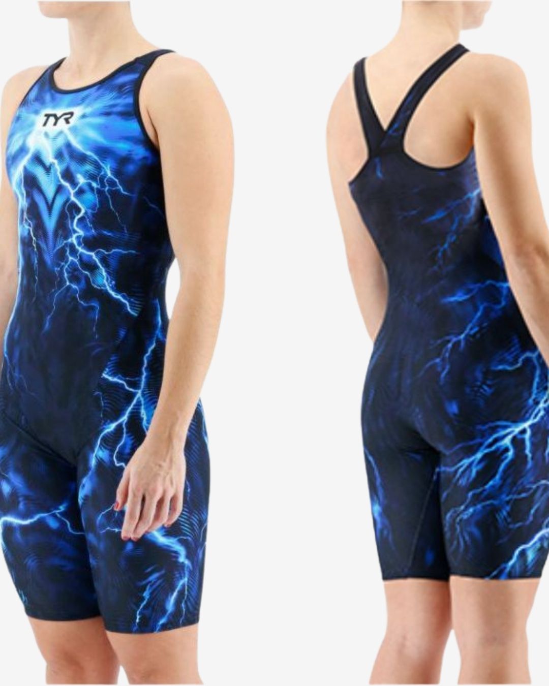 Costume Da Gara Donna Tyr Venzo Oblivion ClosedBack Blue