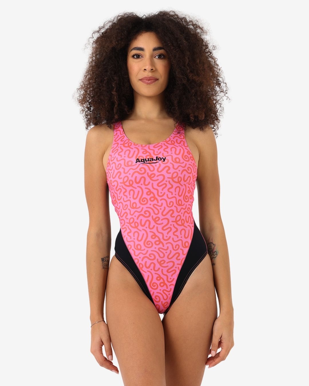 Costume Donna Olimpionico Bicolore mod. Ghiri Gori Rosa