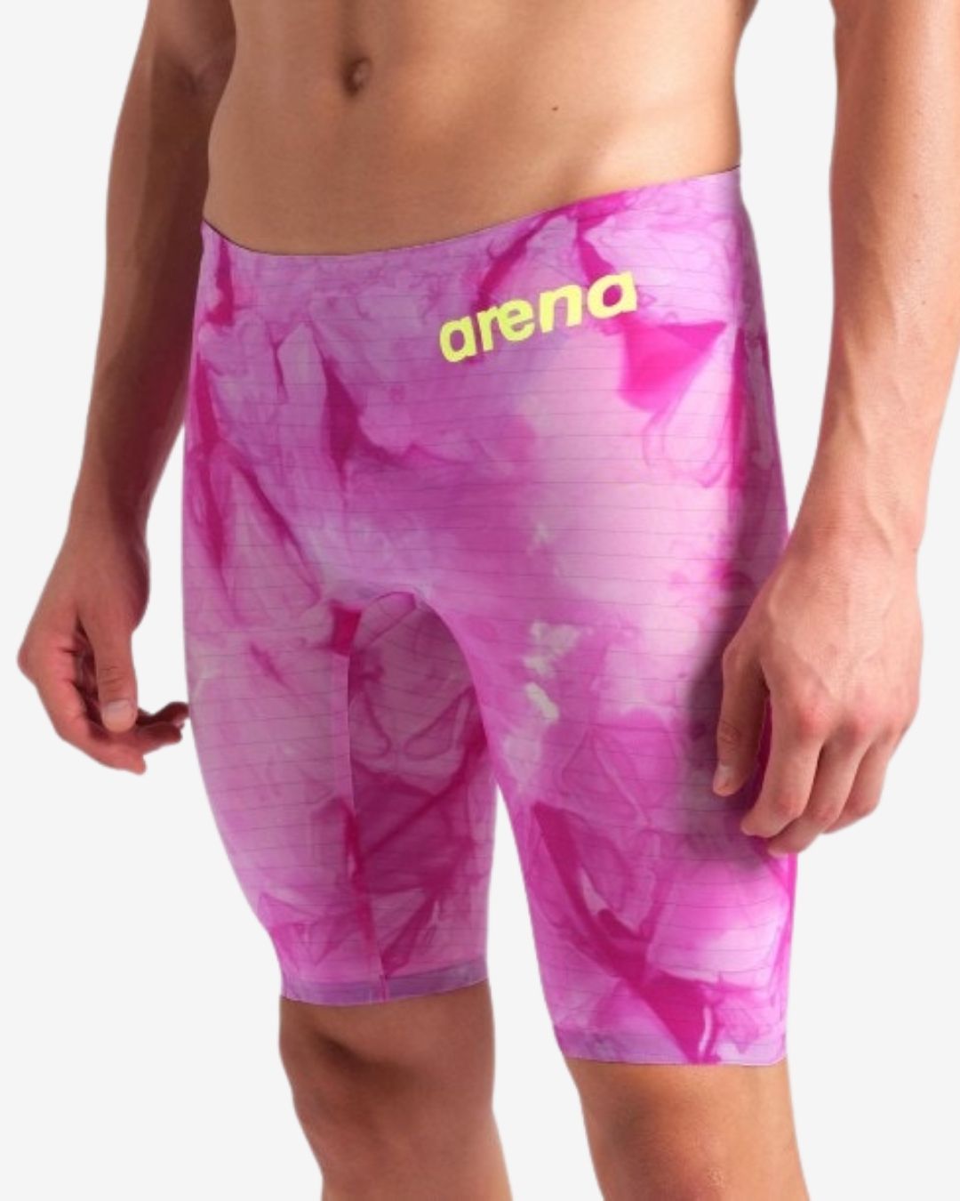 Costume Da Gara Arena Powerskin Carbon Air 2 Tie-Dye Jammer Uomo Cyclamin