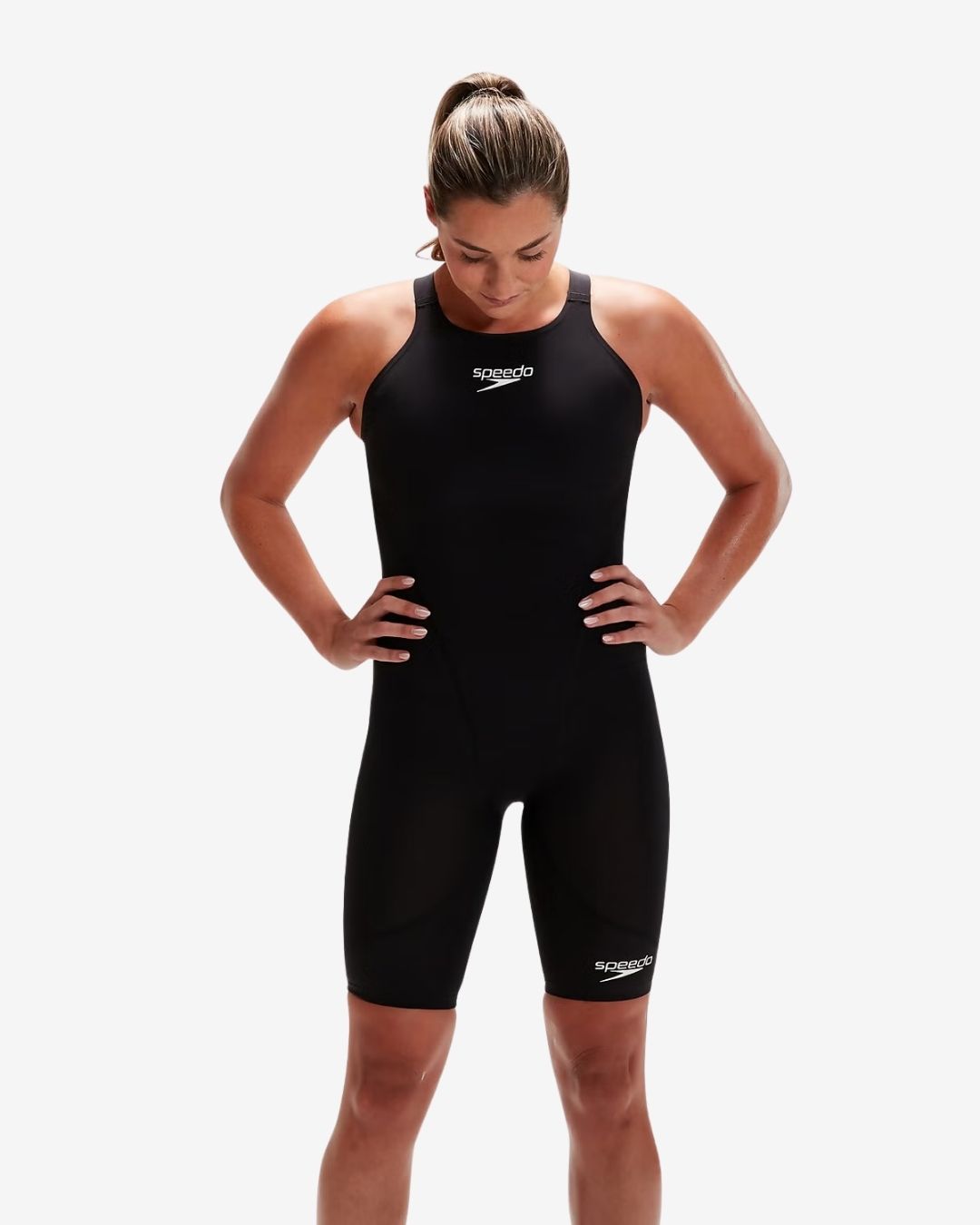 Costume Da Gara Speedo Donna Fastskin LZR Ignite Kneeskin Black
