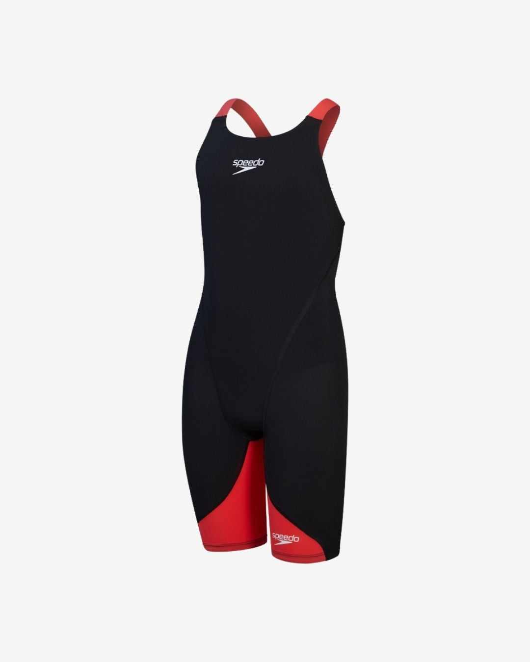 Costume Da Gara Speedo Donna Fastskin LZR Ignite Kneeskin Junior Picton Black/Red