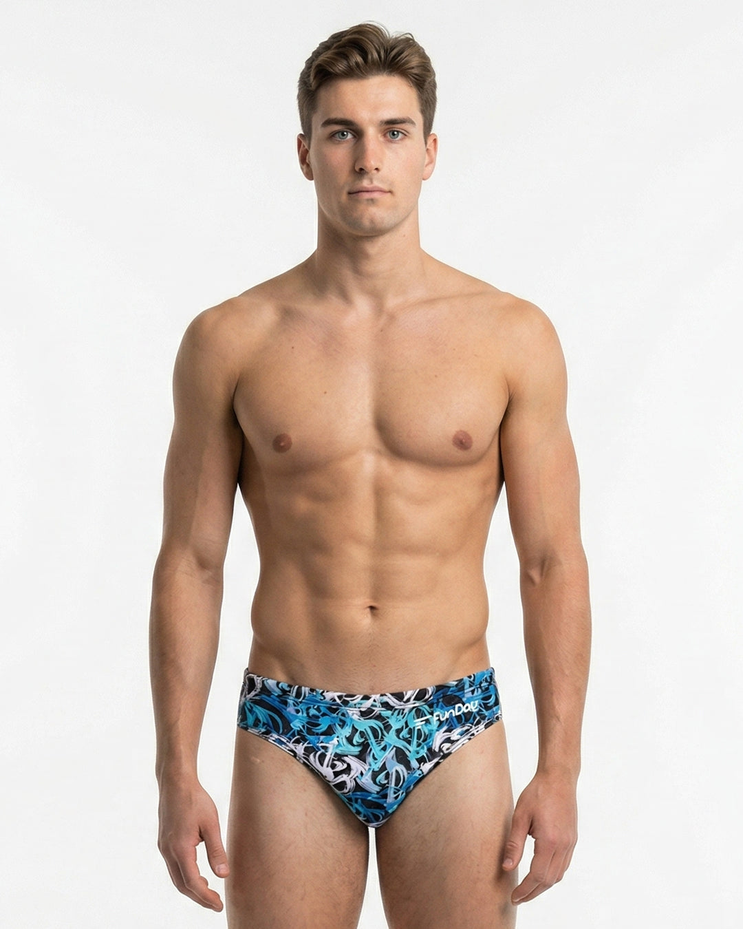 Costume Uomo Funday mod. Onde Blu