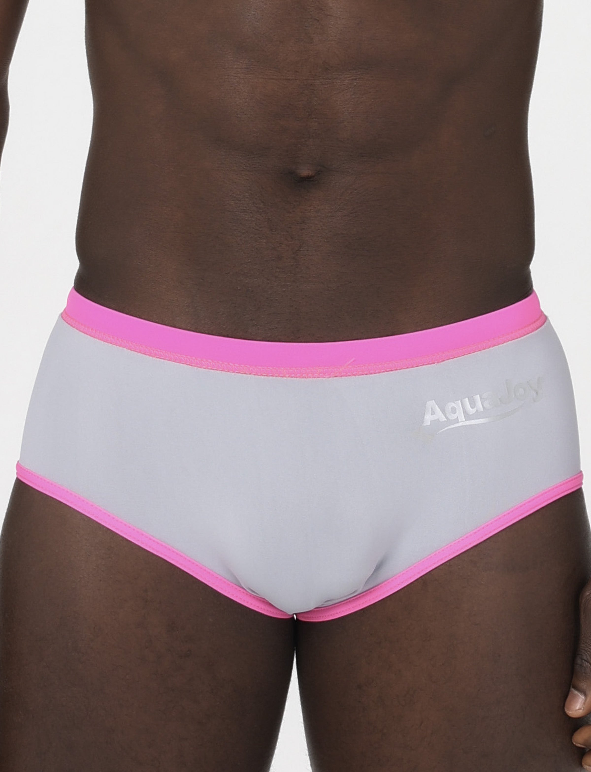 Costume Uomo Parigamba a Vita Bassa Aquajoy mod. One Logo Mercurio/Game Pink